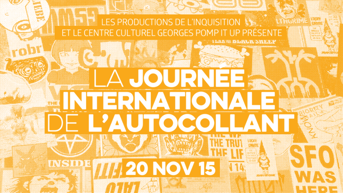 La Journée Internationnale de l'Autocollant